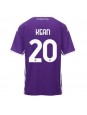 Moški Nogometna dresi replika Fiorentina Moise Kean #20 Domači 2025-26 Kratek rokav Moški Nogometna dresi replika Fiorentina Moise Kean #20 Domači 2025-26 Kratek rokav